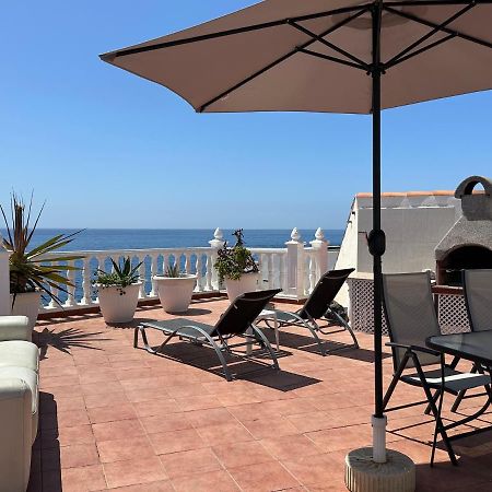 1St Line Sea View & Rooftop - Arena Puerto de Santiago  Buitenkant foto