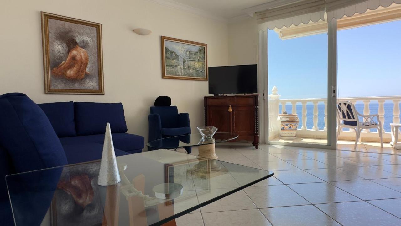 1St Line Sea View & Rooftop - Arena Puerto de Santiago  Buitenkant foto
