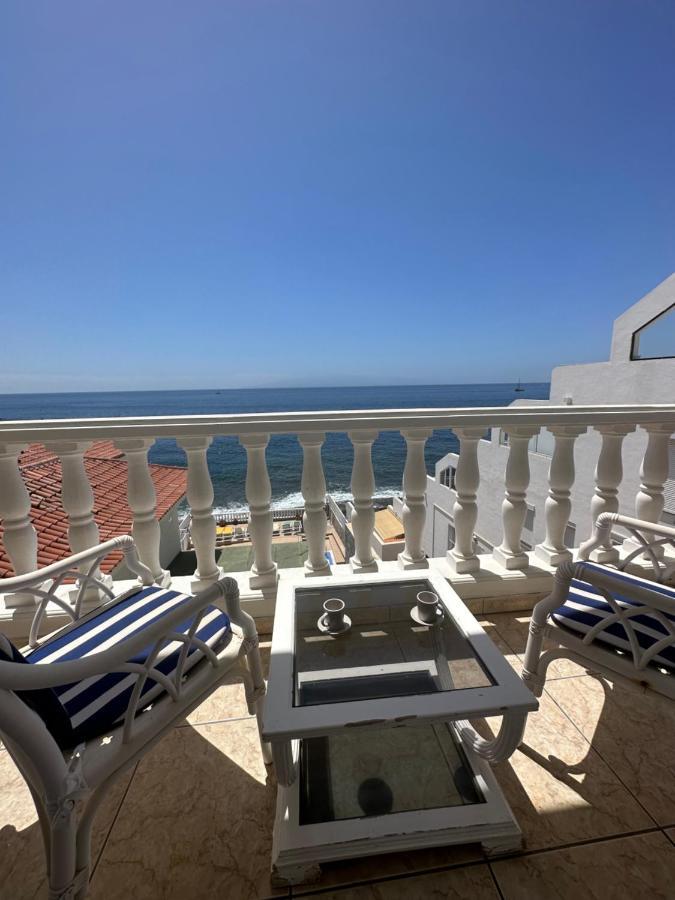 1St Line Sea View & Rooftop - Arena Puerto de Santiago  Buitenkant foto